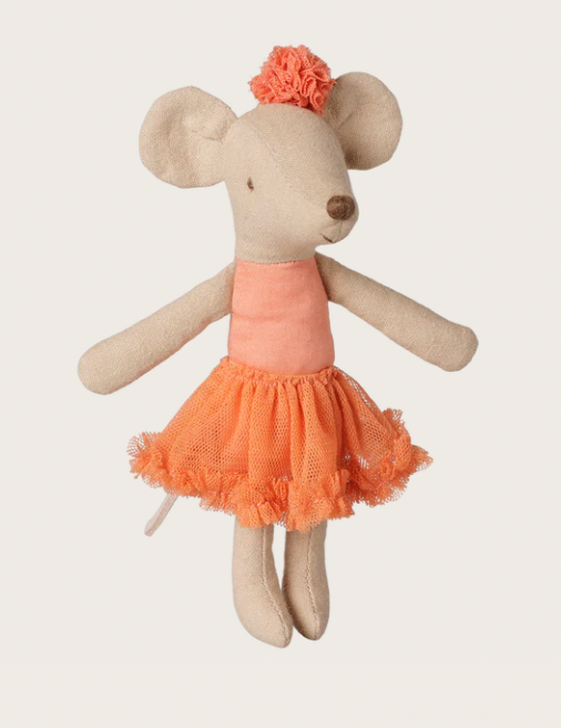Preorder Maileg Ballerina, Big sister (Stovet Koral or Light Heather) (Expected Delivery: 10.15.26)