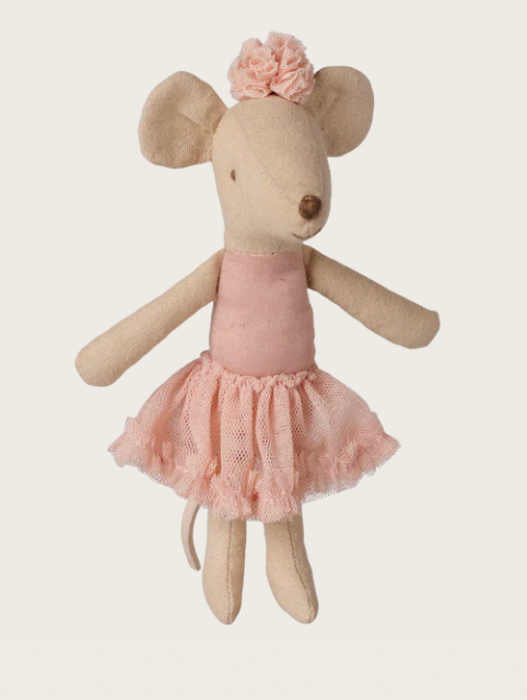 Preorder Maileg Ballerina, Big sister (Stovet Koral or Light Heather) (Expected Delivery: 10.15.26)