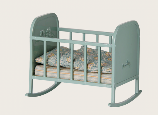 Preorder Maileg Cradle, My Size (Blue Mint or Light Rose) (Expected Delivery: 8.15.26)