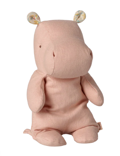 Preorder Maileg Safari friends, Hippo, Small or Medium (Dusty coral, Soft rose, or Vintage Yellow) (Expected Delivery:) (Copy)