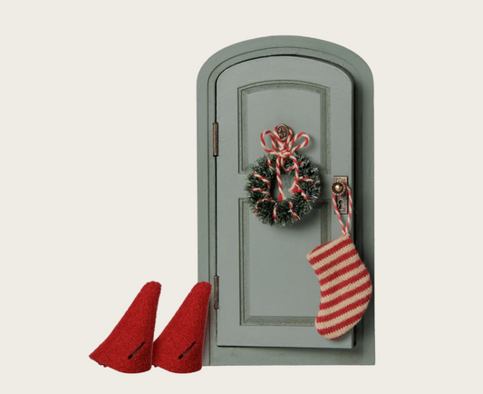 Preorder Maileg Christmas Door Set, Mouse (Expected Delivery: 11.1.26)