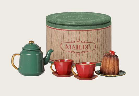 Preorder Maileg Christmas  tea party, Mouse - Red/Green (Expected Delivery:11.1.26)