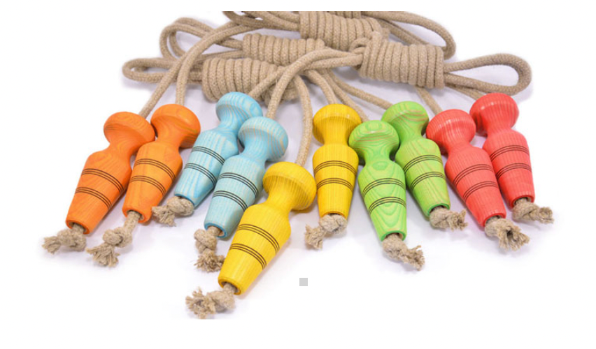 Mader Jump rope linen 2.4m classic Handle In 5 Assorted Colors