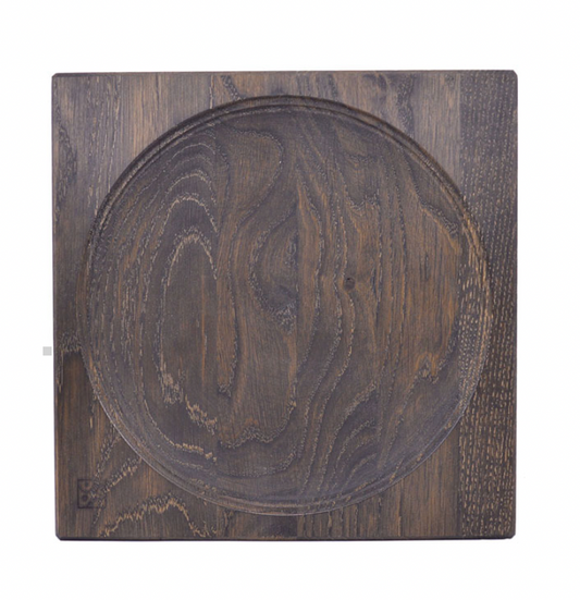 Mader Spinning Plate 11.5cm (Black Oak, Cherry, or Maple)