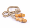 Load image into Gallery viewer, Mader Jump Rope Linen Classic Handle Natural (2 or 2.4m)
