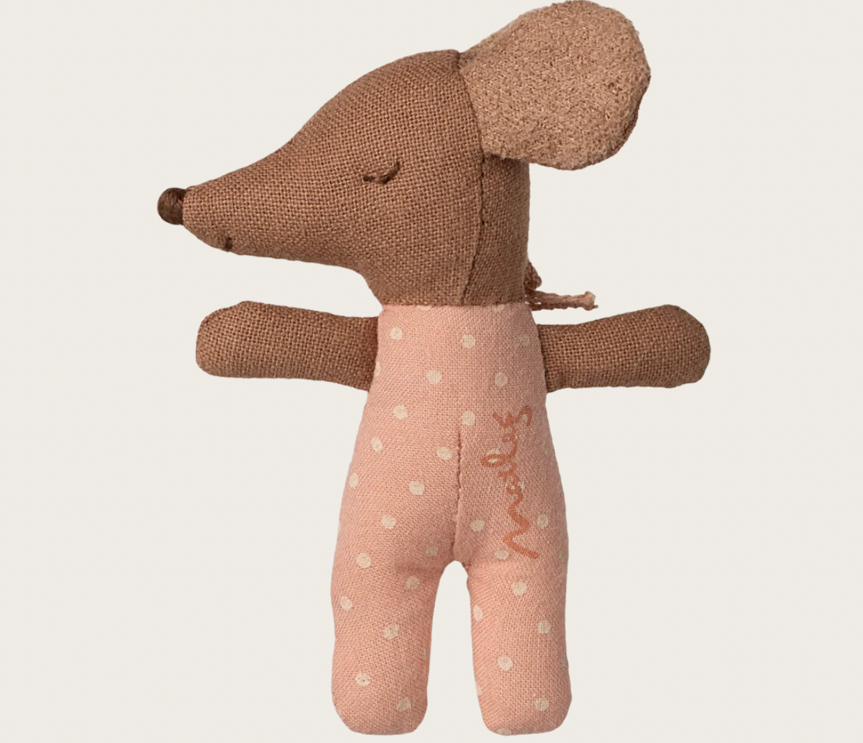 Maileg Sleepy wakey baby mouse in matchbox - Rose or Blue