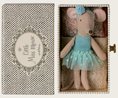 Load image into Gallery viewer, Maileg Dance mouse in daybed, Little sister (Light Blue)
