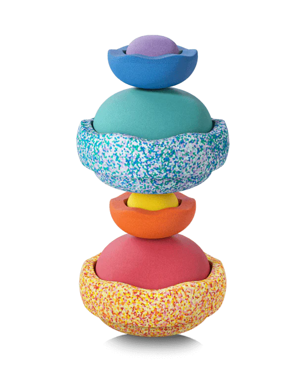 Stapelstein Inside Rainbow Set Classic or Pastel
