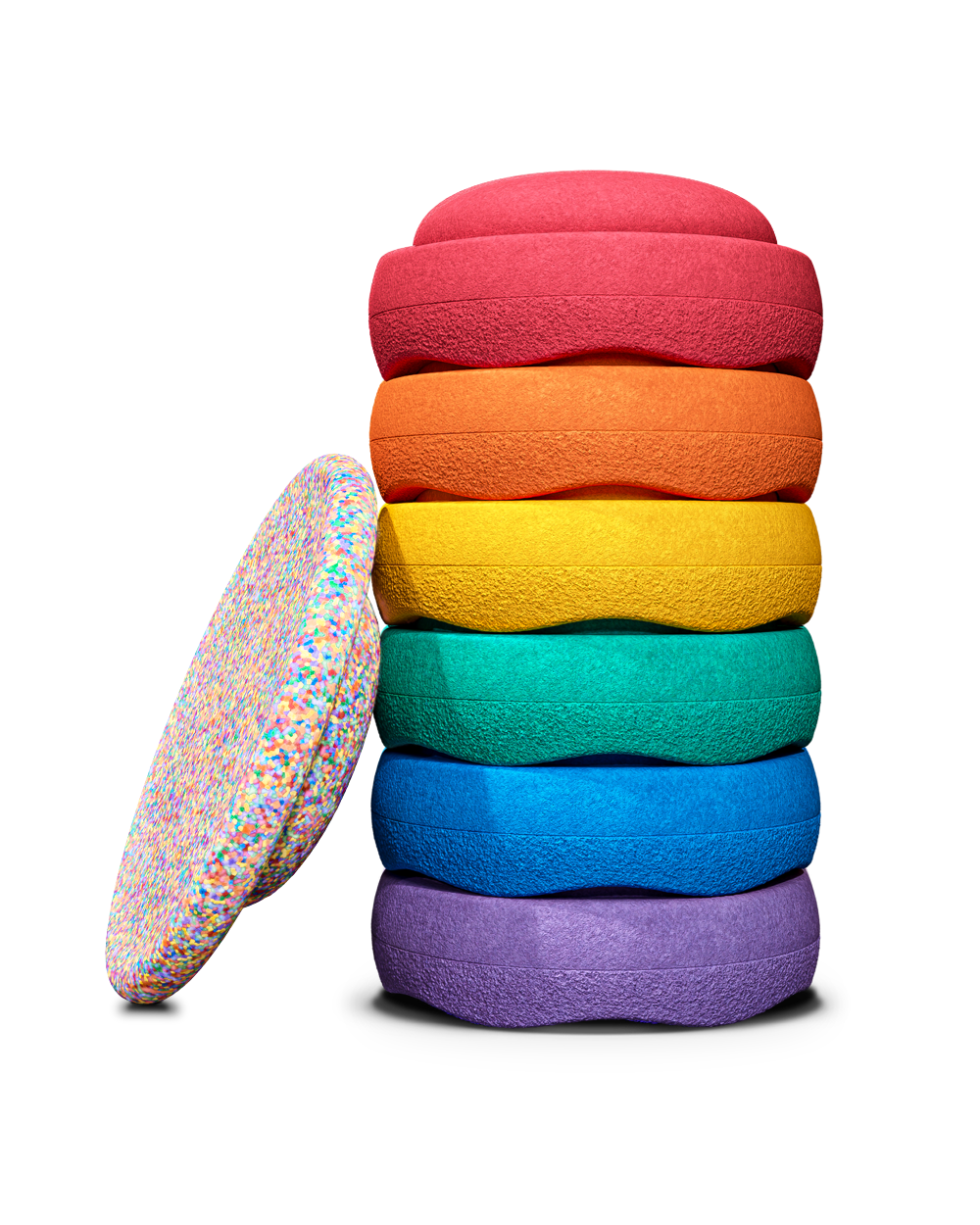 Stapelstein Super Confetti Rainbow Set classic