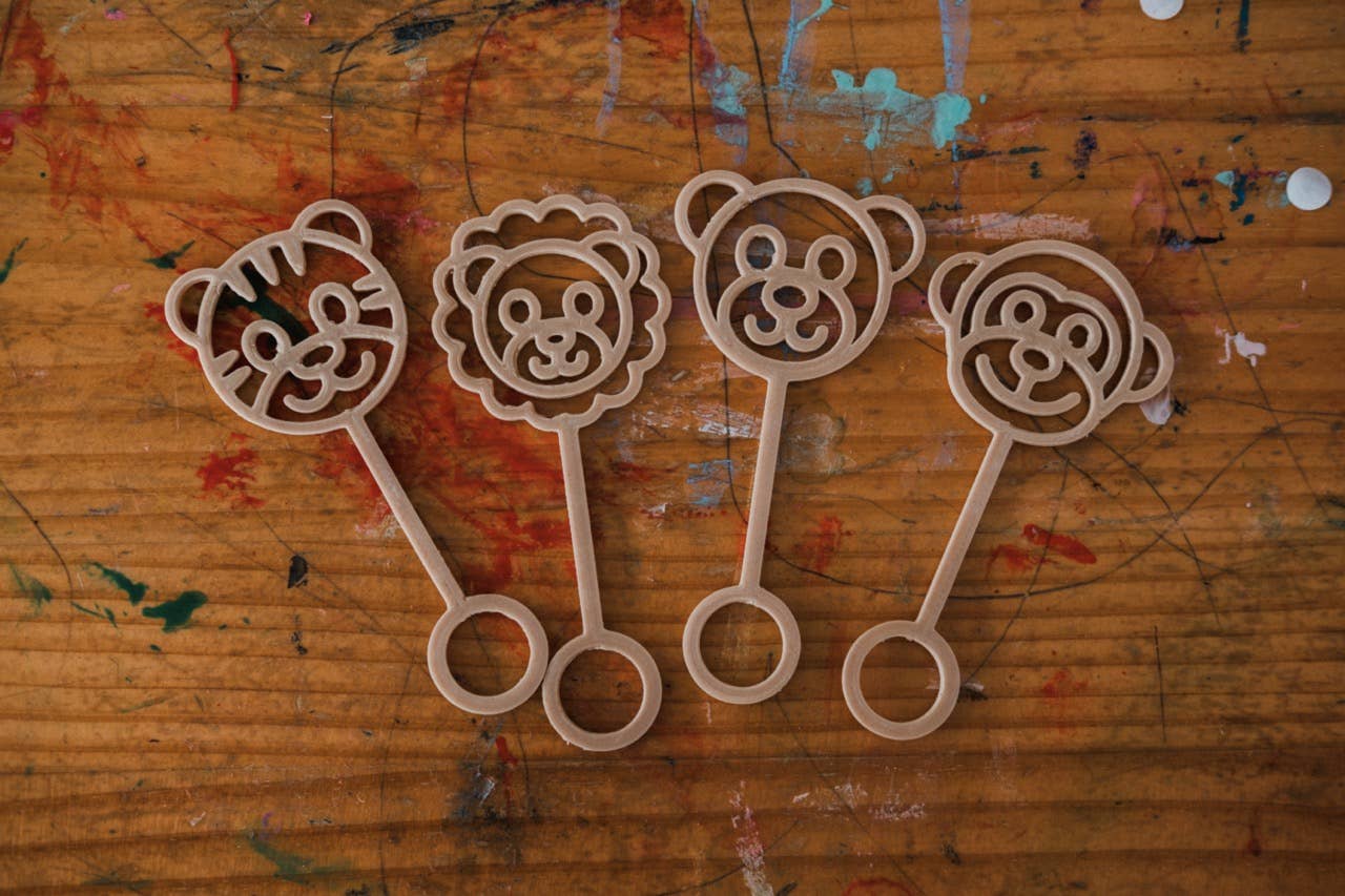 Kinfolk Pantry Safari Animals Eco Bubble Wand Pack