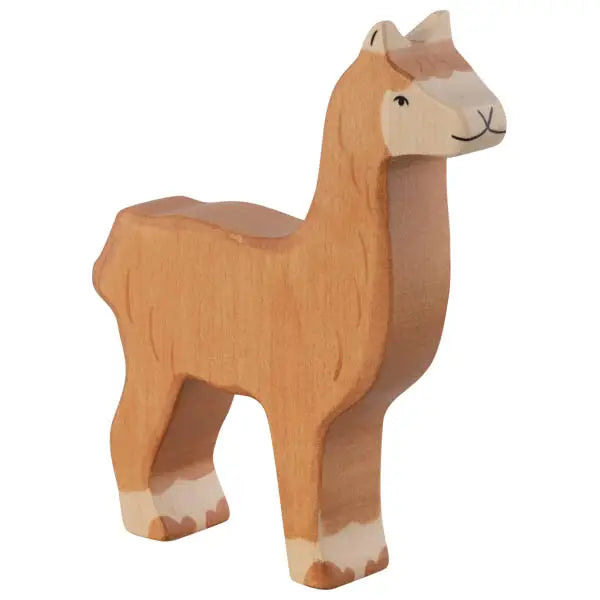 Holztiger Alpaca European Wooden Animal