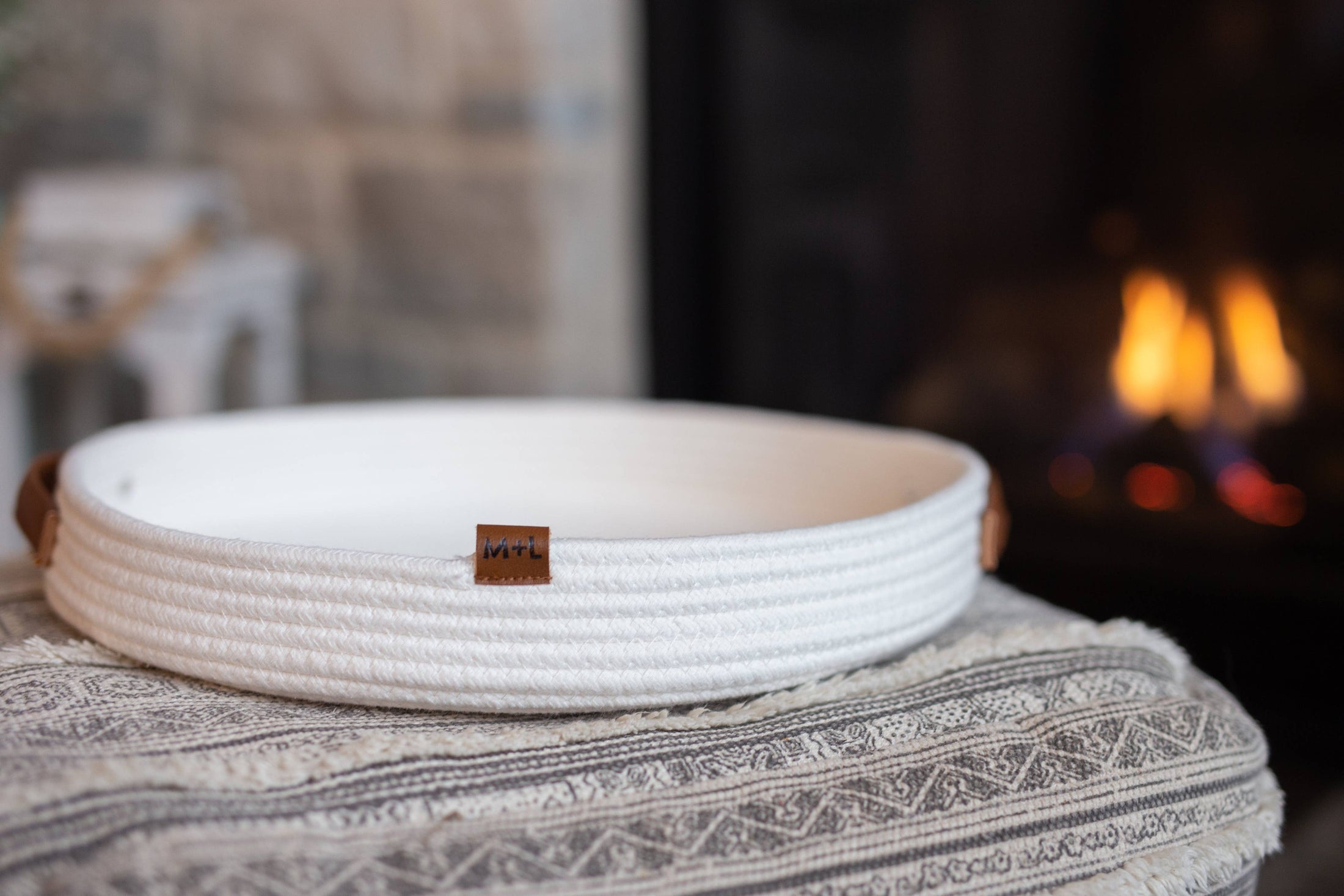 Maple and Lark Jubilee Tray: Stone Gray