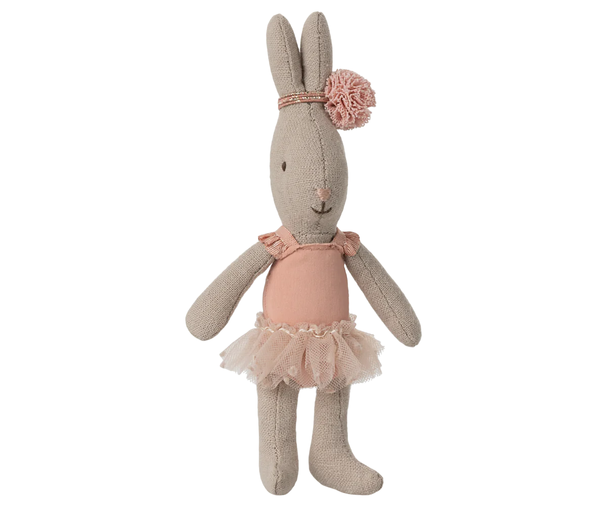 Maileg Rabbit Micro- Ballet suit and skirt (Cream or Rose)