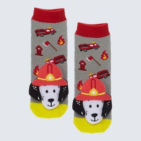Messy Moose Socks - Baby Socks Dalmation: Gray / Baby