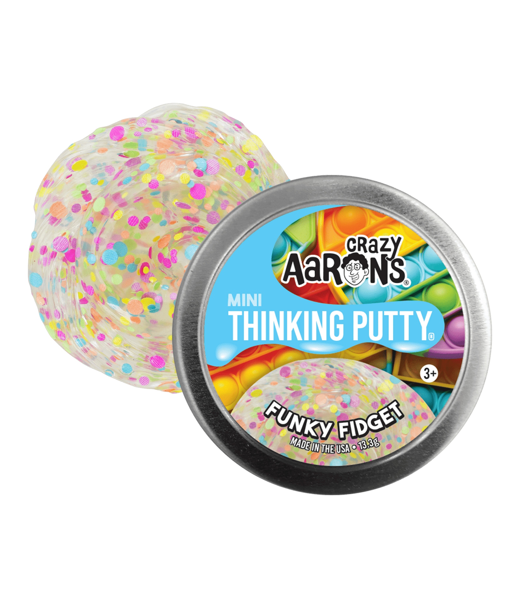 Crazy Aaron's Mini Funky Fidget Thinking Putty Tin