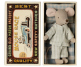 Load image into Gallery viewer, Maileg Big Brother Mouse in Matchbox (2024 Magnetic Hands)
