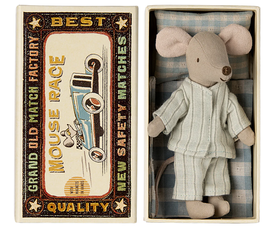 Maileg Big Brother Mouse in Matchbox (2024 Magnetic Hands)