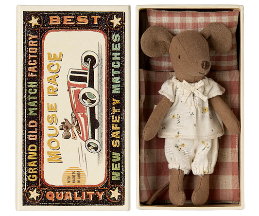 Maileg Big Sister Mouse in Matchbox (2024 With Magnetic Hands)