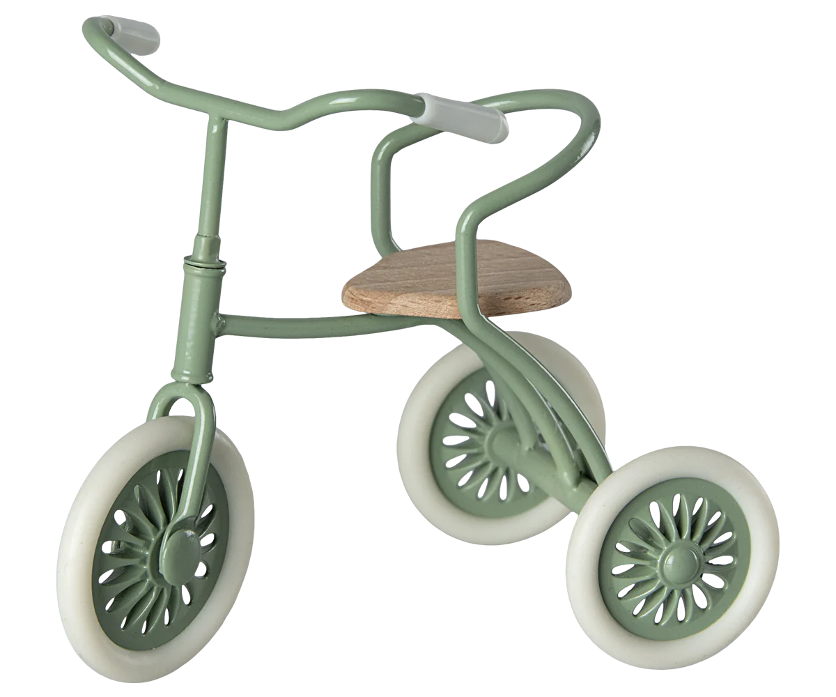 Maileg Abri a Tricycle - Coral, Green, or Red