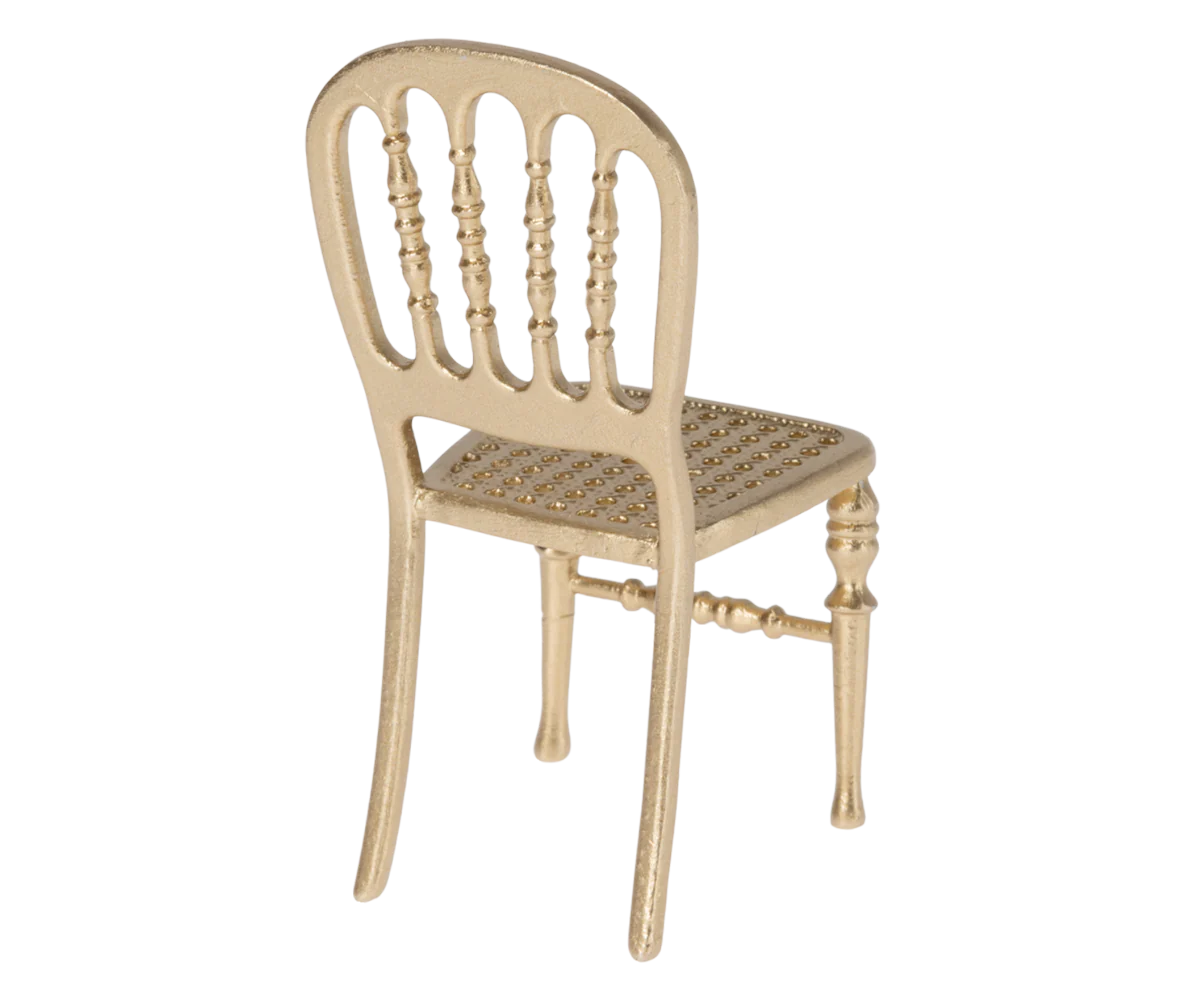Maileg Gold Chair, Mouse