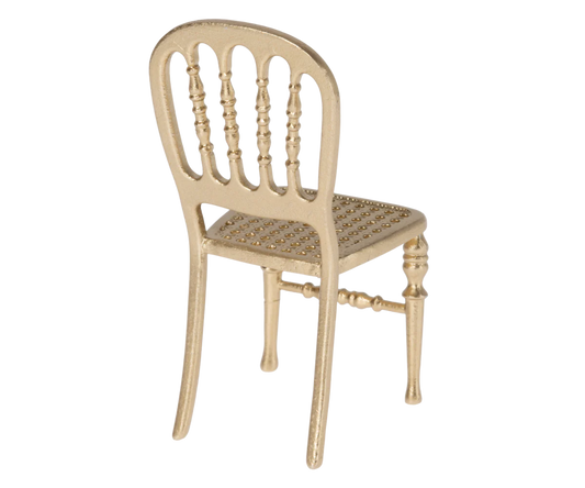 Maileg Gold Chair, Mouse