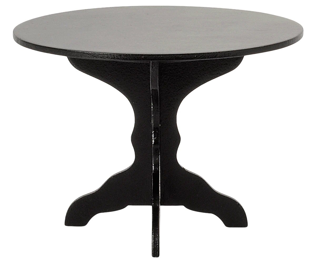 Maileg Coffee Table, Miniature - Anthracite