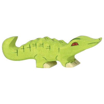Holztiger Small Crocodile European Wooden Animal