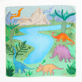 Load image into Gallery viewer, Sarah's Silks Dinosaur Playmap
