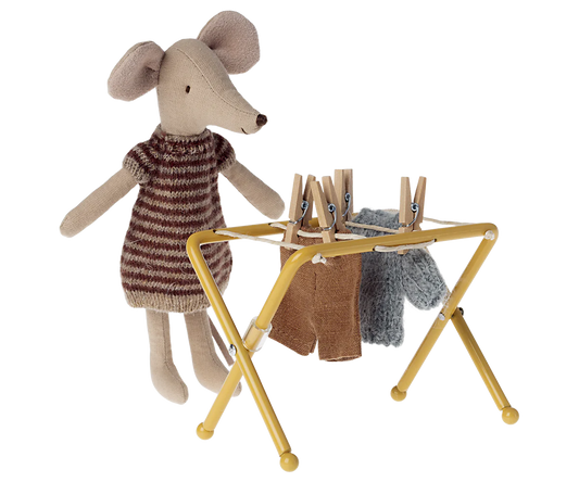Maileg Drying Rack, Mouse