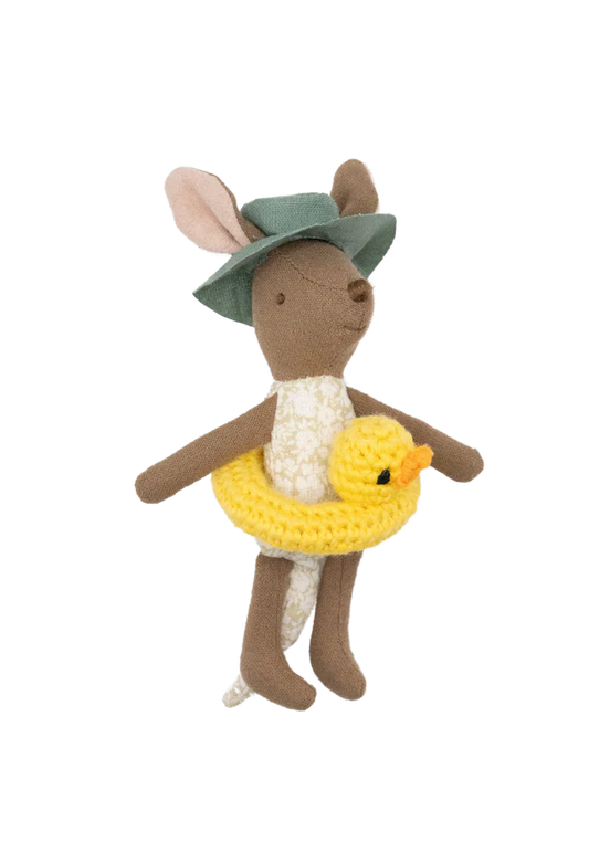 Rugaroo The Duck Floatie | Kangaroo Doll Accessory