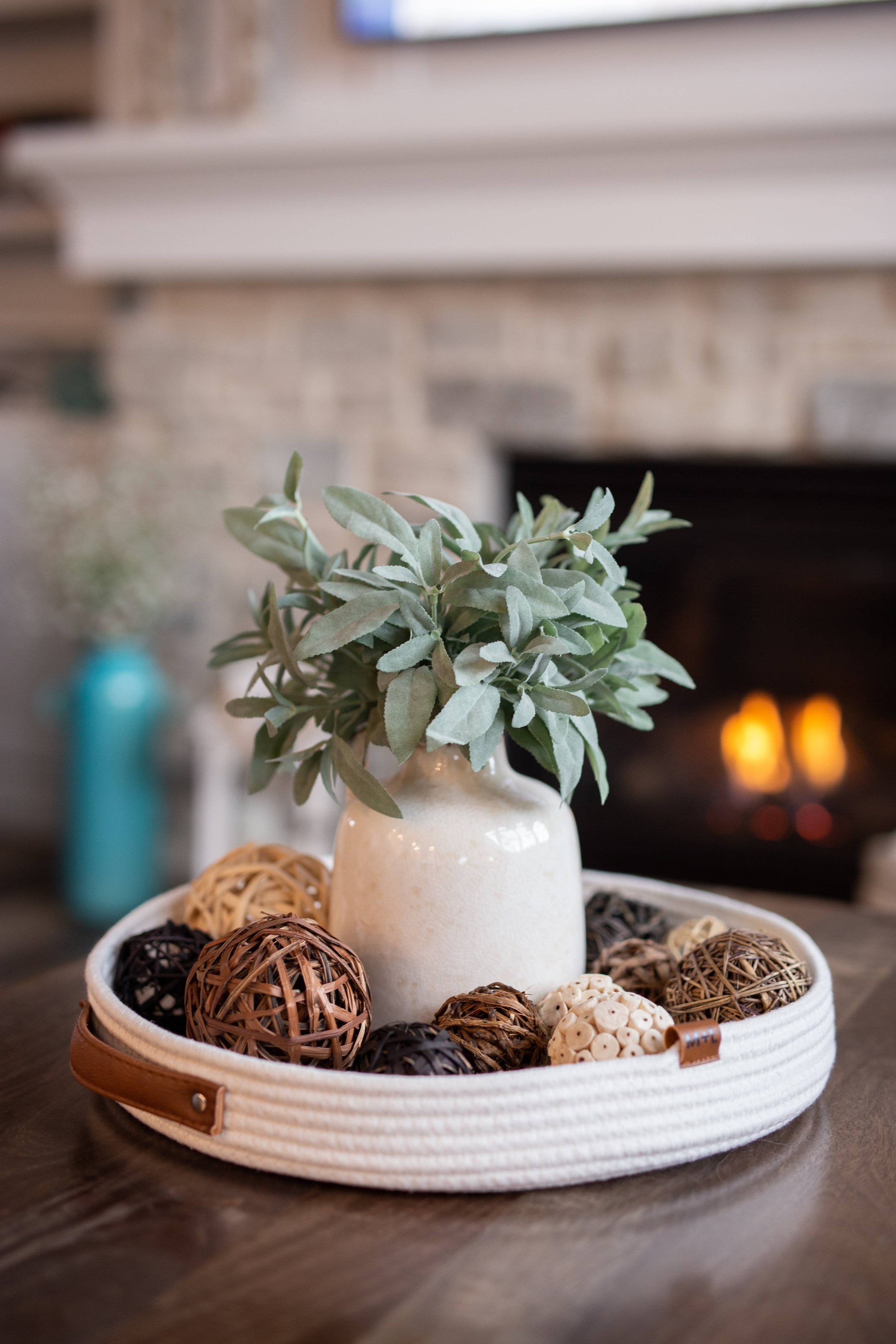 Maple and Lark Jubilee Tray: Stone Gray