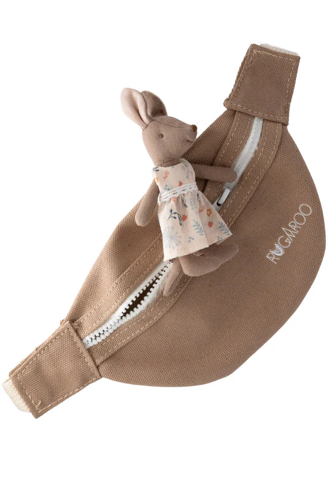 Rugaroo Pouch Bag | Kids Bum Bag (Earth, Pink Pastel, Sage Floral)