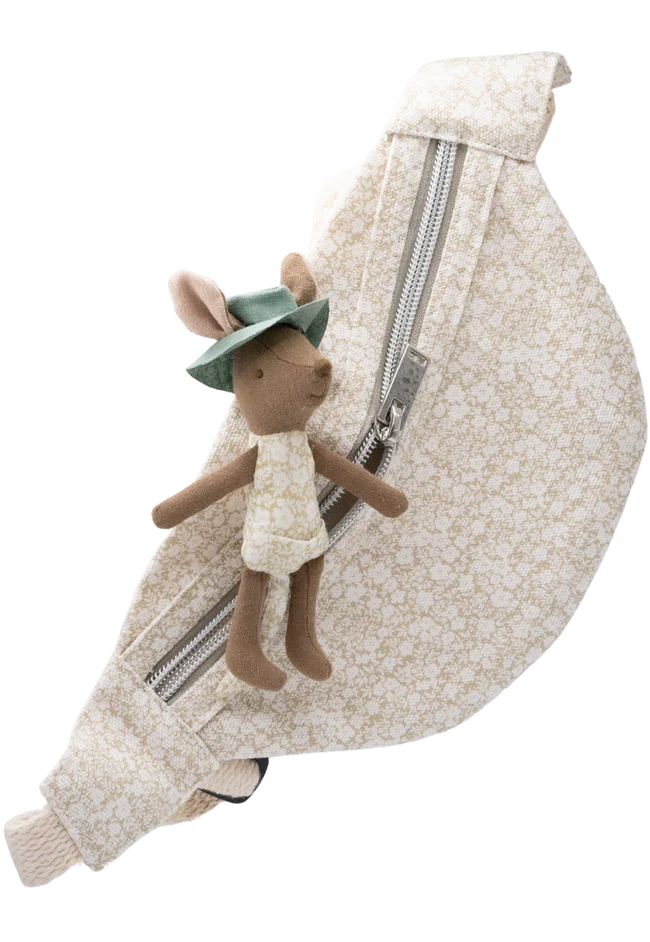 Rugaroo Pouch Bag | Kids Bum Bag (Earth, Pink Pastel, Sage Floral)