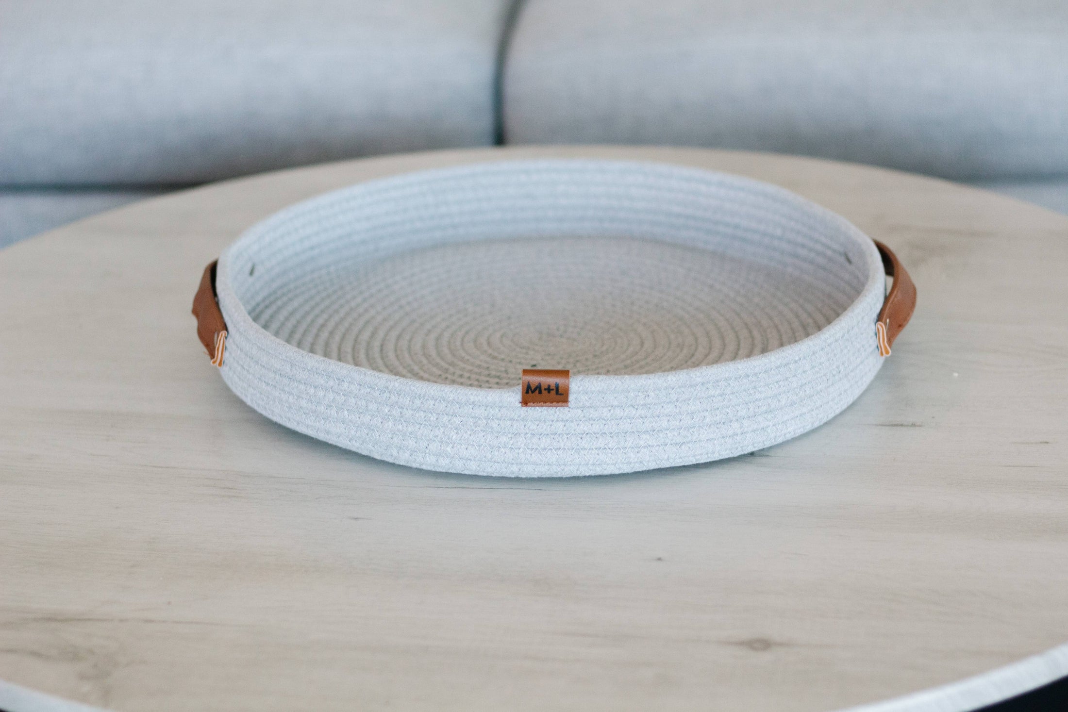 Maple and Lark Jubilee Tray: Stone Gray