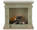 Load image into Gallery viewer, Maileg Fireplace, Miniature - Dusty Green
