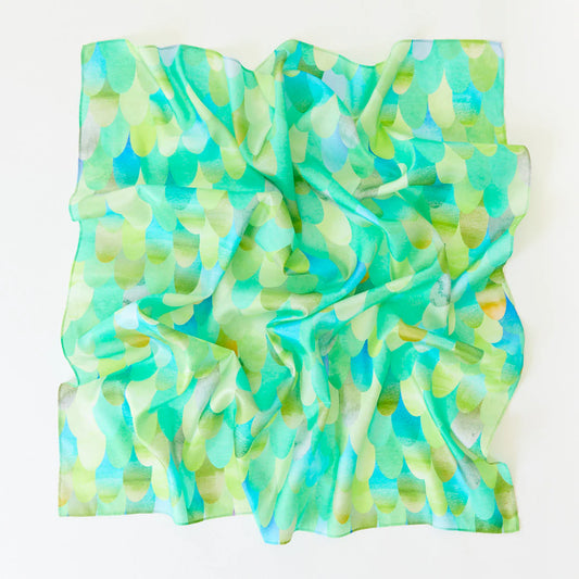 Sarah's Silks Dinosaur Playsilk (Green, Purple, or Red)