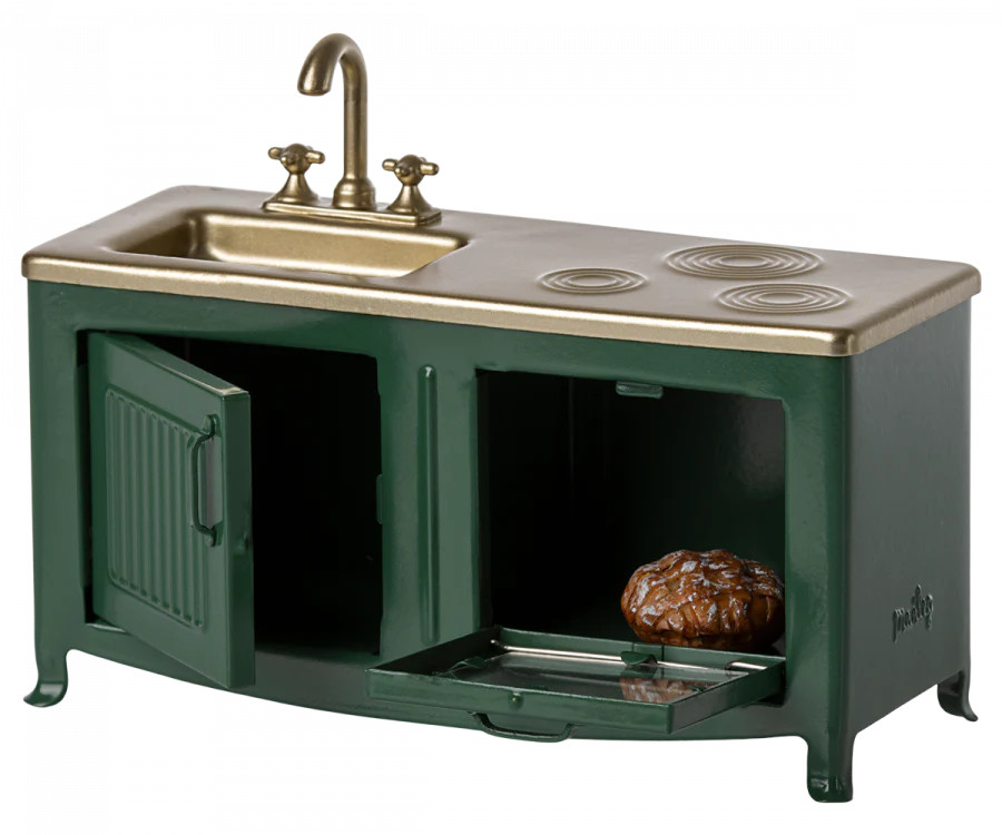 Maileg Kitchen, Mouse - Dark green