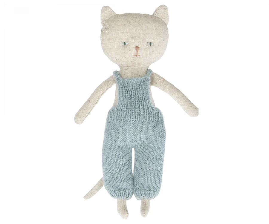 Maileg Kitten in Overalls (4 colors)