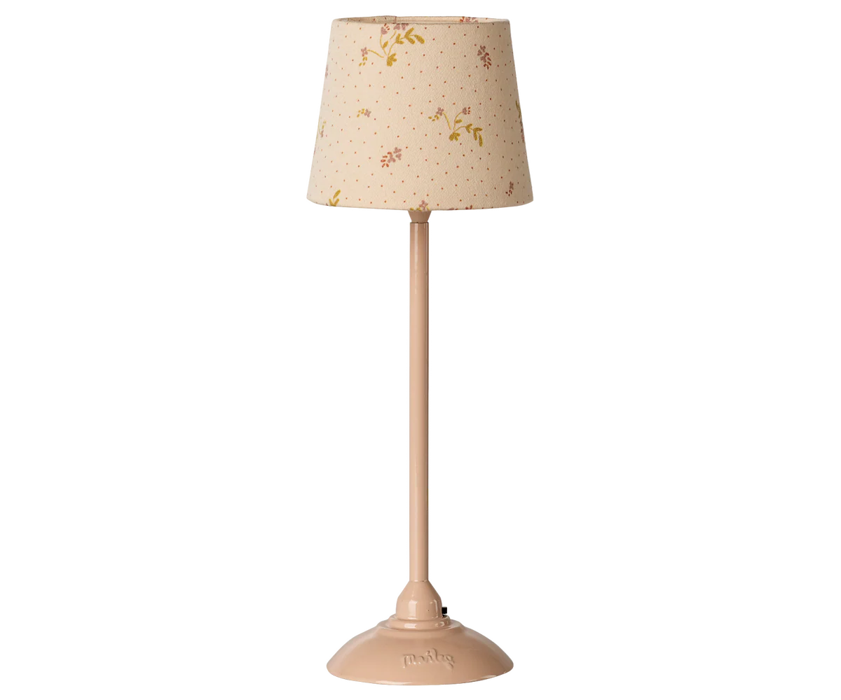 Preorder Maileg Floor Lamp, Miniature - Sand, Powder, Dark Powder (Expected Delivery 3.15.26)