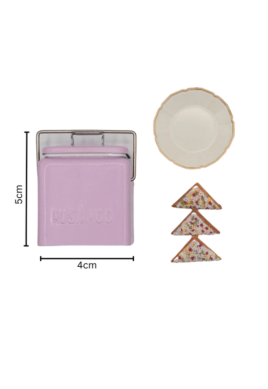 Rugaroo The Lilac Esky with Fairy Bread | Rugaroo Doll Accessories