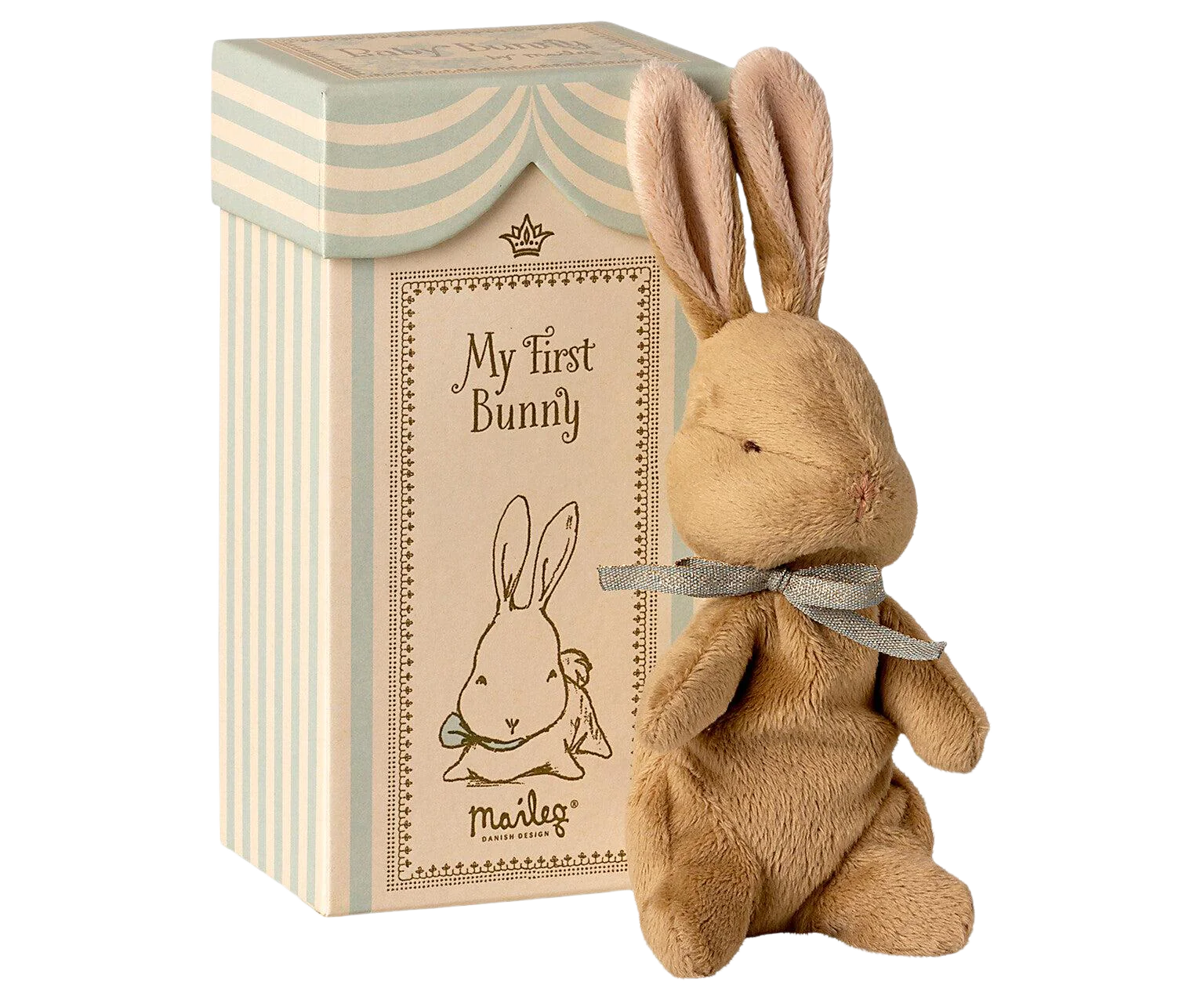 Maileg My First Bunny- Off White or Light Blue