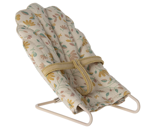 Maileg Babysitter - Micro (Floral and Off-White)