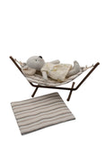 Load image into Gallery viewer, Rugaroo Hammock | Rugaroo Miniature Doll Accessories (Eucalyptus/Ochre or Neutral)
