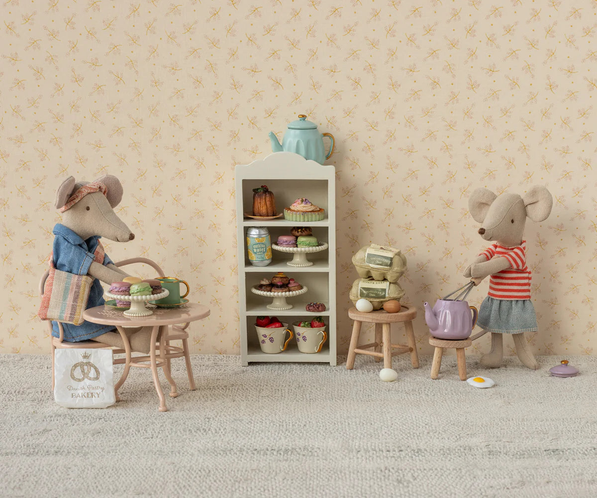 Maileg Denim dress and bag, Mum mouse