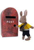 Load image into Gallery viewer, Rugaroo The Postie | Kangaroo Doll with bag in Post Box
