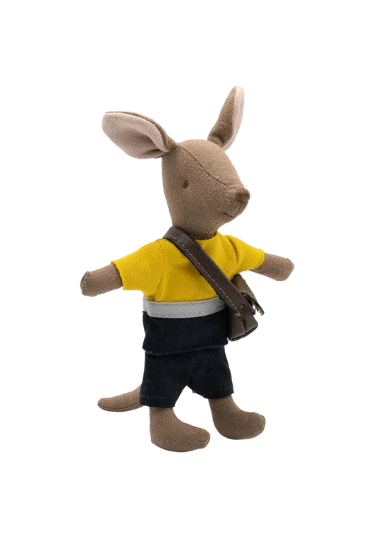 Rugaroo The Postie | Kangaroo Doll with bag in Post Box