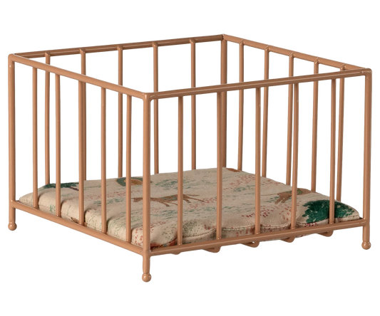 Preorder Maileg Playpen, Micro - Dark powder (Expected Delivery 2.15.26)