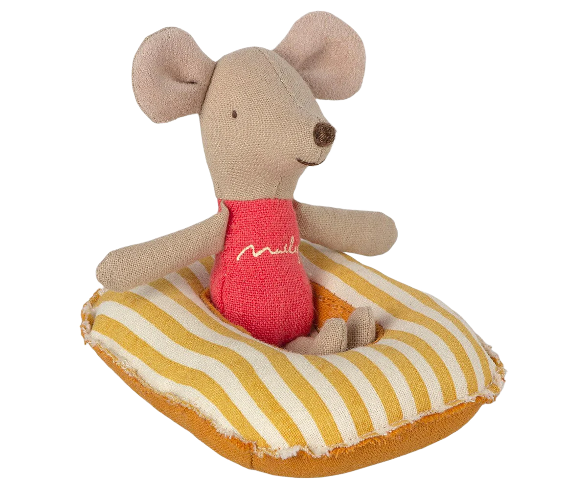 Maileg Beach Raft (Red or Yellow Stripe)