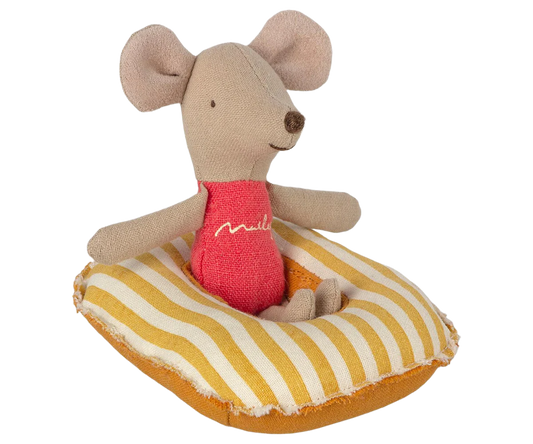 Maileg Beach Raft (Red or Yellow Stripe)