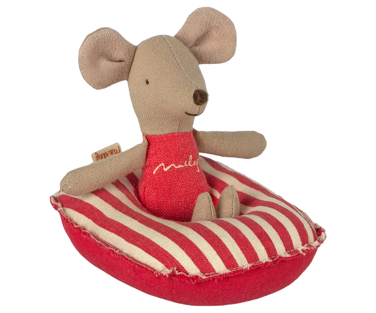 Maileg Beach Raft (Red or Yellow Stripe)